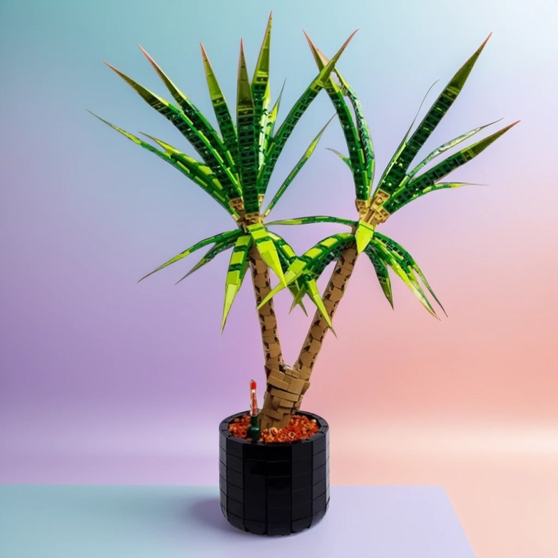 1961pcs MOC Dracaena Marginata - đánh giá và giá Dracaena Marginata